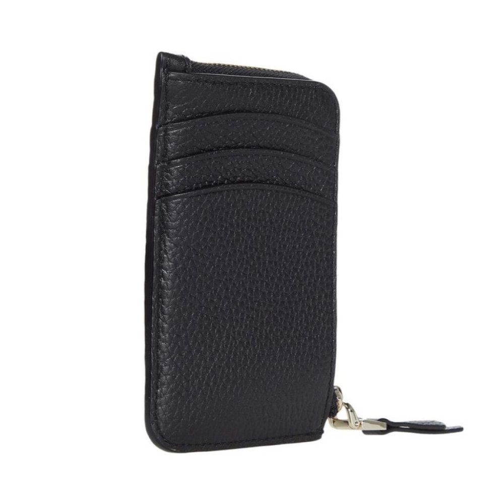 Kate Spade Roulette Zip Cardholder BLACK - Picture 2 of 8